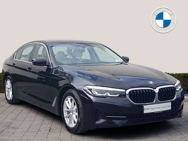 BMW 5-Series Saloon, Diesel, 2021, Black