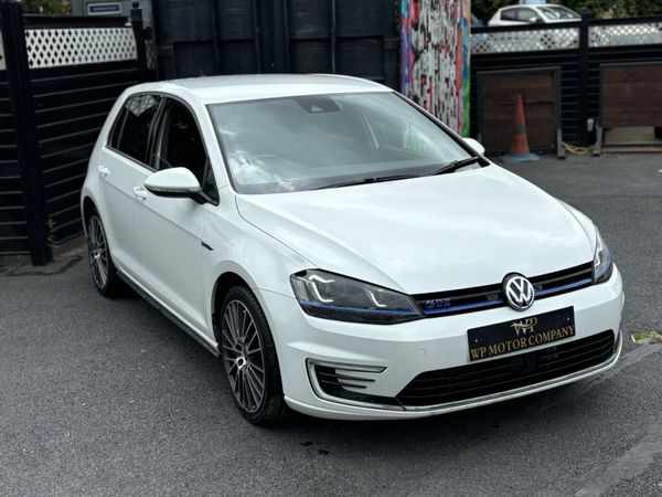 Volkswagen Golf Hatchback, Petrol Plug-in Hybrid, 2015, White