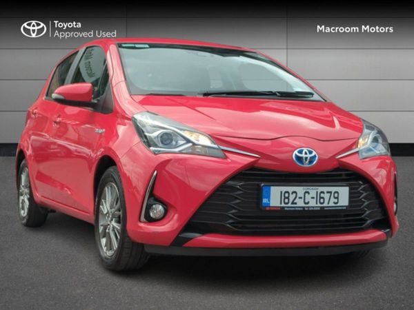 Toyota Yaris Hatchback, Hybrid, 2018, Red