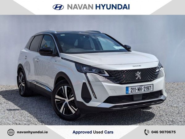 Peugeot 3008 MPV, Petrol Plug-in Hybrid, 2021, White