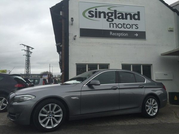 BMW 5-Series Saloon, Diesel, 2013, Grey