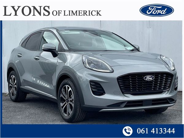 Ford Puma SUV, Petrol Hybrid, 2024, Grey