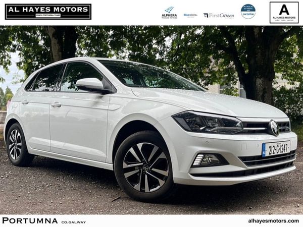 Volkswagen Polo Hatchback, Petrol, 2021, White