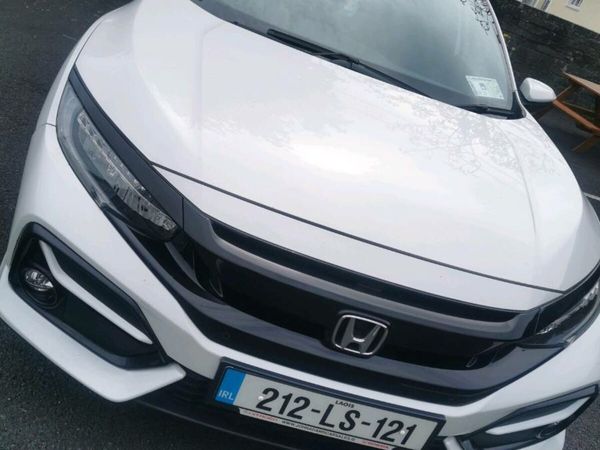 Honda Civic Hatchback, Petrol, 2021, White