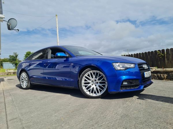 Audi A5 Hatchback, Diesel, 2017, Blue