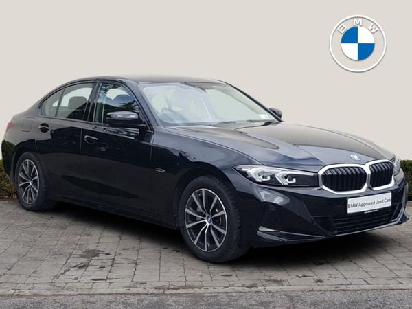 BMW 3-Series Saloon, Petrol Plug-in Hybrid, 2024, Black