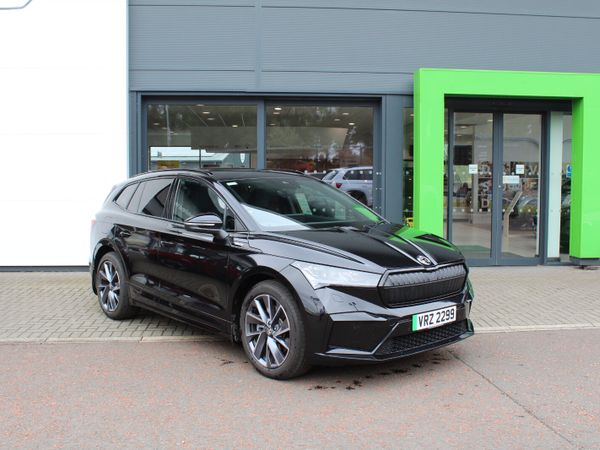 Skoda Enyaq SUV, Electric, 2024, Black