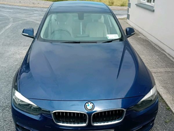BMW 3-Series Saloon, Diesel, 2016, Blue