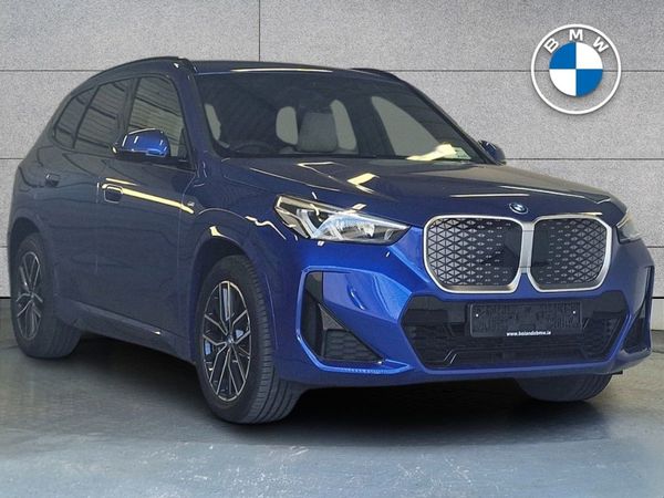 BMW iX1 SUV, Electric, 2024, Blue