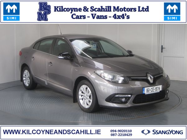 Renault Fluence Saloon, Diesel, 2016, Grey