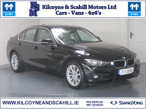 BMW 3-Series Saloon, Diesel, 2017, Black