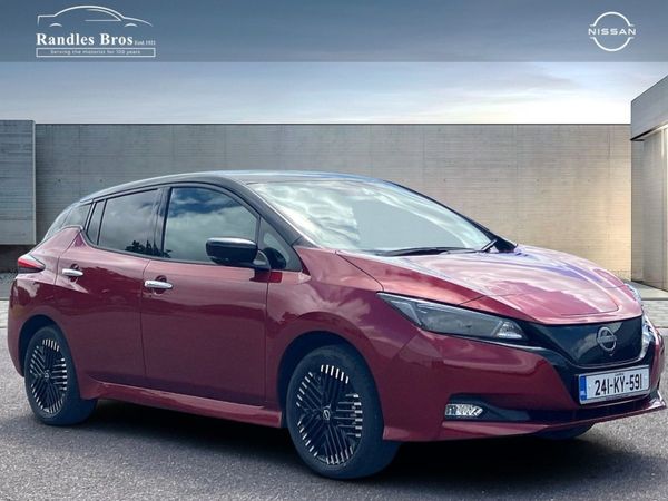 Nissan Leaf Hatchback, Electric, 2024, Red