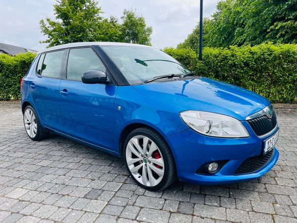 Skoda Fabia Hatchback, Petrol, 2012, Blue