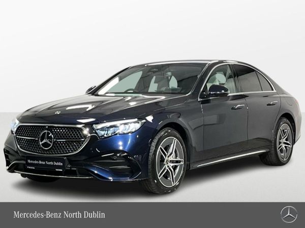 Mercedes-Benz E-Class Saloon, Diesel Plug-in Hybrid, 2025, Blue