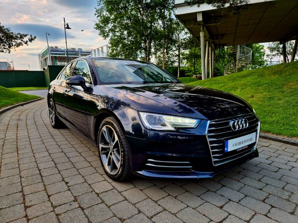 Audi A4 Saloon, Diesel, 2017, Blue