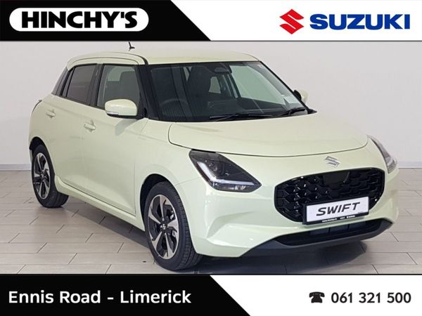 Suzuki Swift Hatchback, Petrol Hybrid, 2025, Yellow