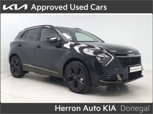 Kia Sportage SUV, Petrol Plug-in Hybrid, 2025, Black