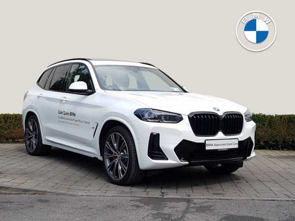 BMW X3 SUV, Petrol Plug-in Hybrid, 2024, White