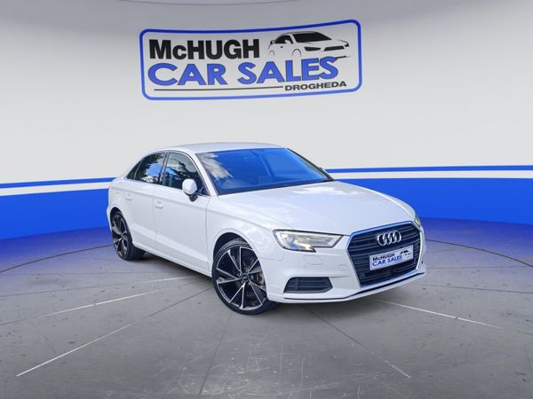 Audi A3 Saloon, Petrol, 2017, White