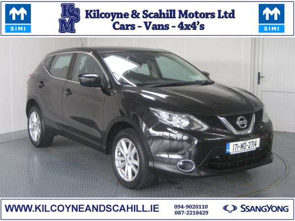 Nissan Qashqai SUV, Diesel, 2017, Black