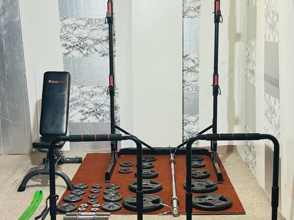 Rack cross training musculación domyos 500 squat traction hotsell