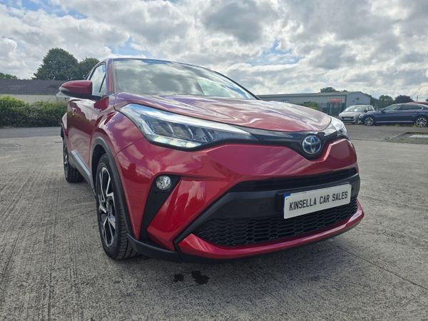 Toyota C-HR Hatchback, Petrol Hybrid, 2021, Red