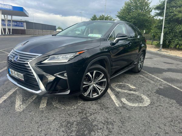 Lexus RX SUV, Petrol Hybrid, 2016, Black