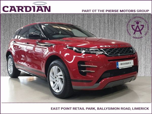 Land Rover Range Rover Evoque SUV, Petrol Hybrid, 2023, Red