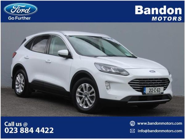 Ford Kuga SUV, Petrol Hybrid, 2021, White