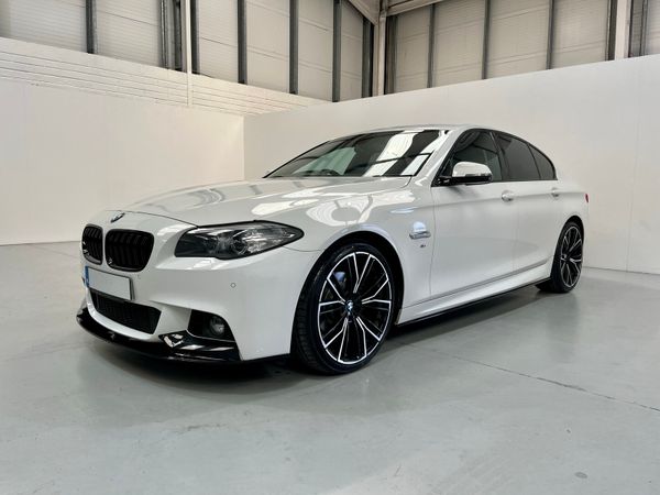 BMW 5-Series Saloon, Diesel, 2016, White