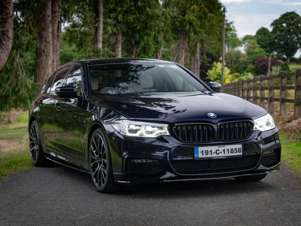 BMW 5-Series Saloon, Diesel, 2019, Black