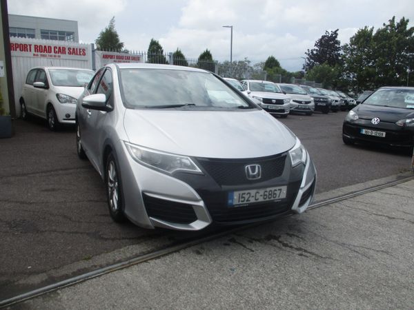 Honda Civic Hatchback, Diesel, 2015, Silver