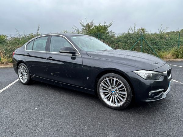 BMW 3-Series Saloon, Petrol Plug-in Hybrid, 2016, Black