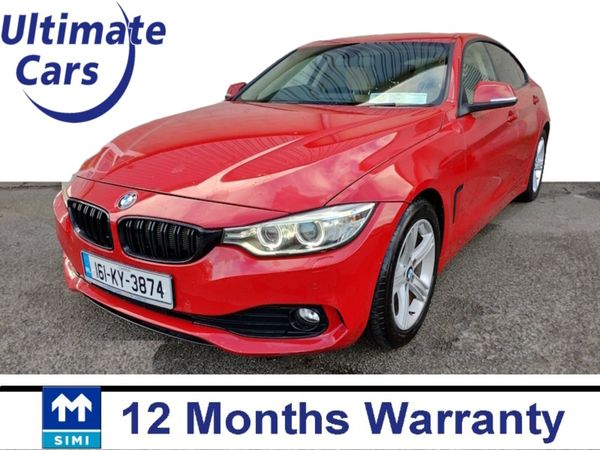 BMW 4-Series Coupe, Diesel, 2016, Red