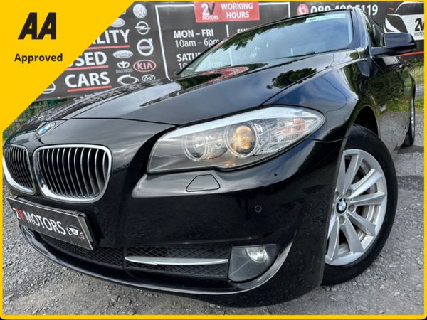 BMW 5-Series Saloon, Diesel, 2013, Black