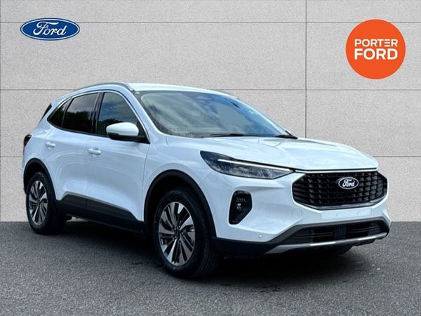 Ford Kuga SUV, Petrol Plug-in Hybrid, 2025, White