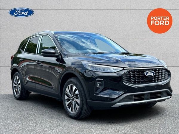 Ford Kuga SUV, Petrol Plug-in Hybrid, 2025, Black