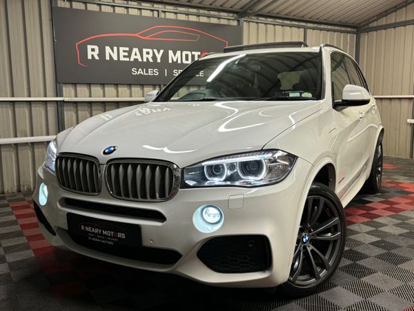 BMW X5 SUV, Petrol Plug-in Hybrid, 2017, White