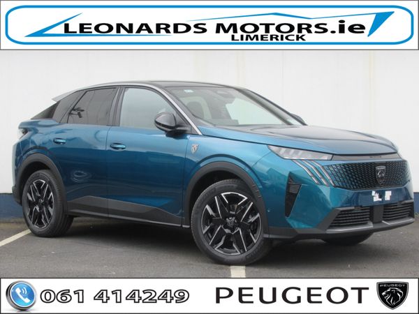 Peugeot 3008 SUV, Petrol Hybrid, 2024, Grey