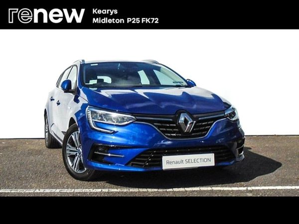 Renault Megane Estate, Petrol Plug-in Hybrid, 2021, Blue