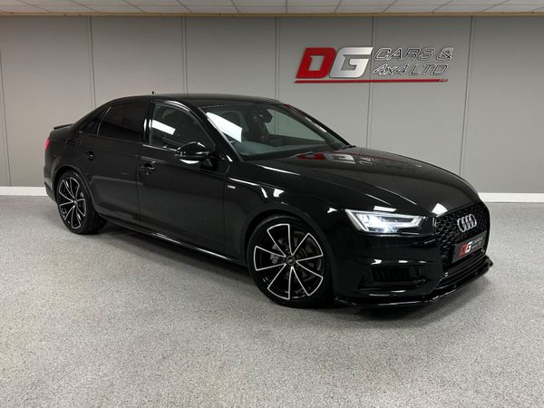Audi A4 Saloon, Diesel, 2017, Black