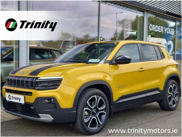Jeep Avenger SUV, Electric, 2025, Yellow