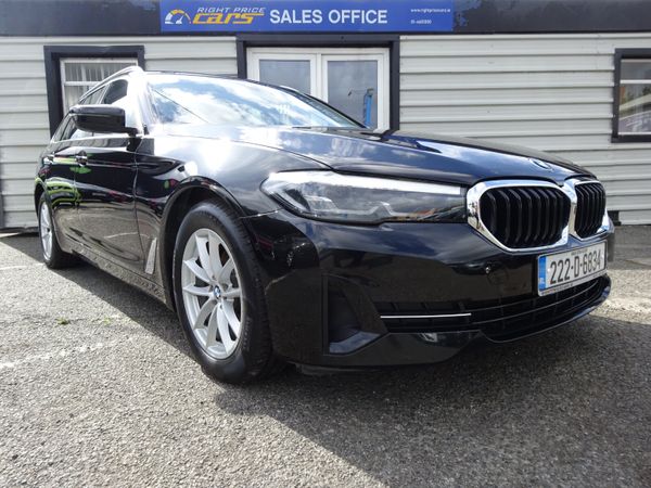 BMW 5-Series Estate, Diesel, 2022, Black