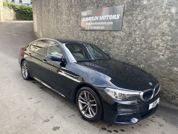 BMW 5-Series Saloon, Diesel, 2018, Black