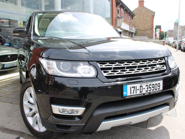 Land Rover Range Rover Sport SUV, Diesel, 2017, Black