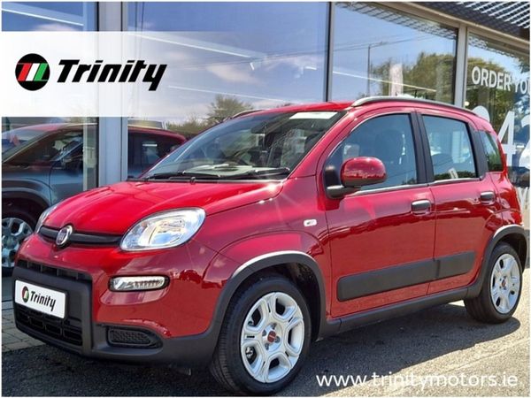 Fiat Panda Hatchback, Petrol Hybrid, 2024, Red