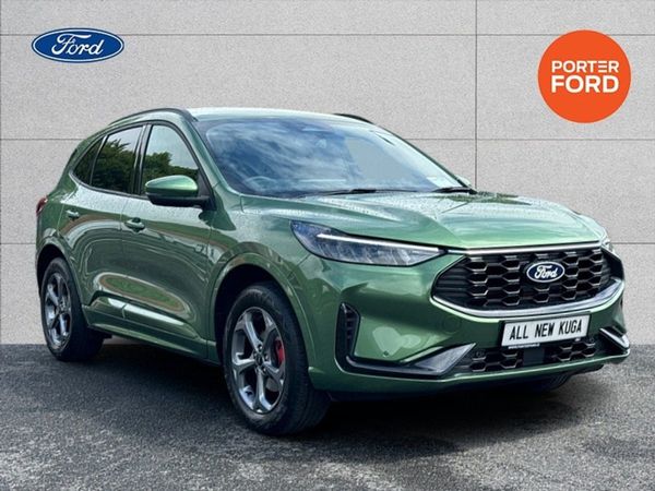 Ford Kuga SUV, Petrol Hybrid, 2025, Green