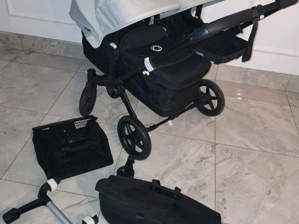 Bugaboo donkey black wheels hotsell