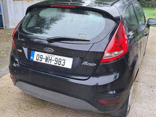 Ford Fiesta Hatchback, Diesel, 2009, Black