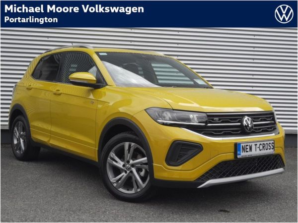 Volkswagen T-Cross SUV, Petrol, 2025, Yellow